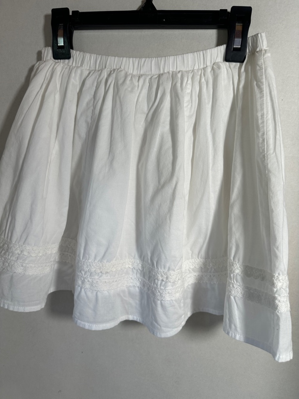 Cato girls white pull on skirt size 10/12 - Picture 3 of 5